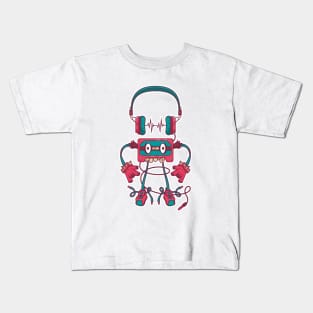 Retro sound, Freaky style Kids T-Shirt